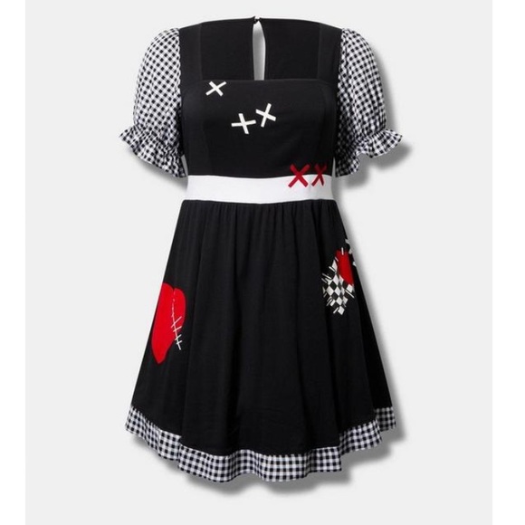TORRID NWT Voodoo Doll Dress - Picture 4 of 5